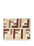 FENDI mini trifold wallet - Neutrals