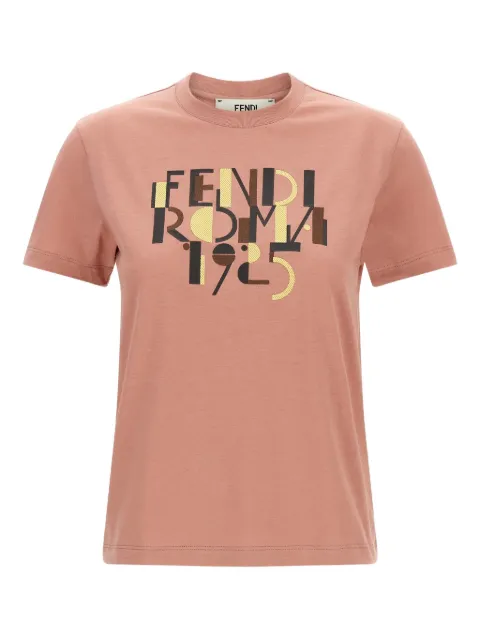 FENDI playera con bordado