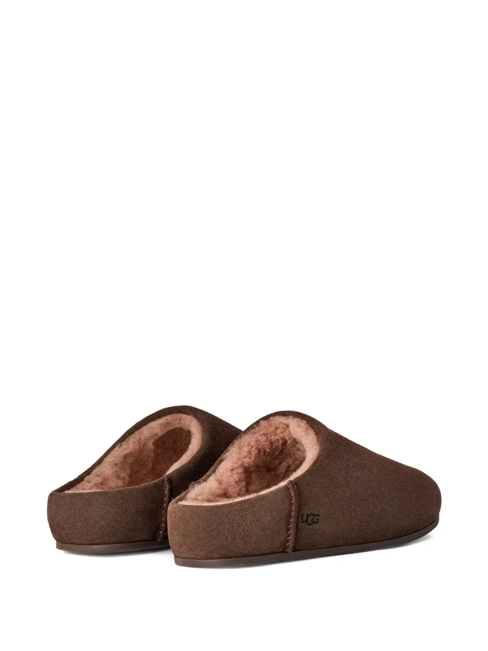 UGG Elea suede leather mules Brown