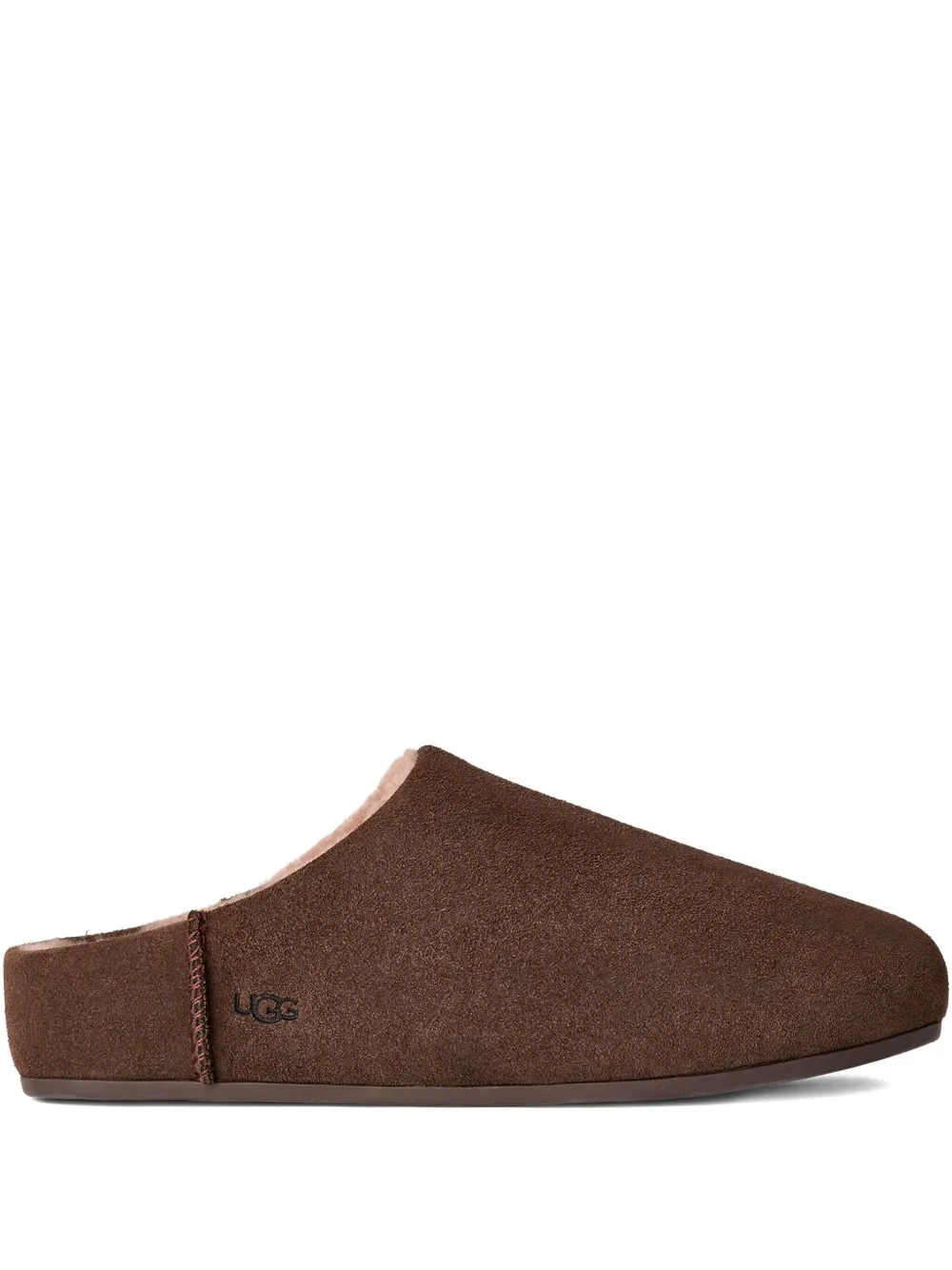 UGG Elea suede leather mules Brown