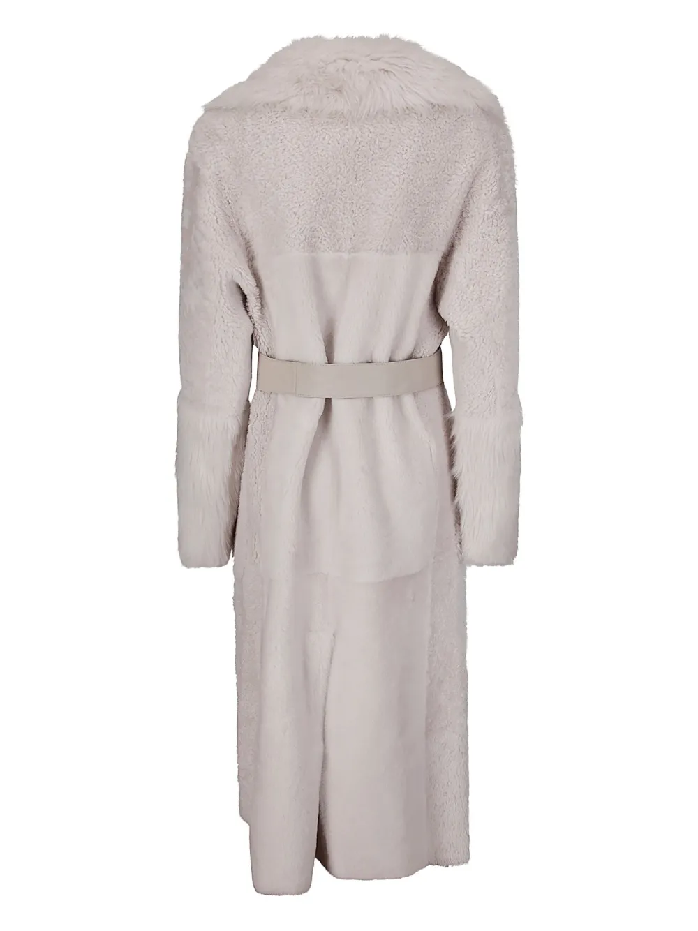 Desa 1972 shearling belted coat | Double Breasted & Peacoats | Image 2