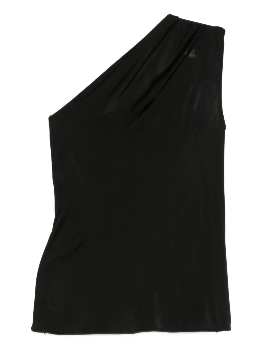 Rick Owens Lilies Asymmetrische top - Zwart