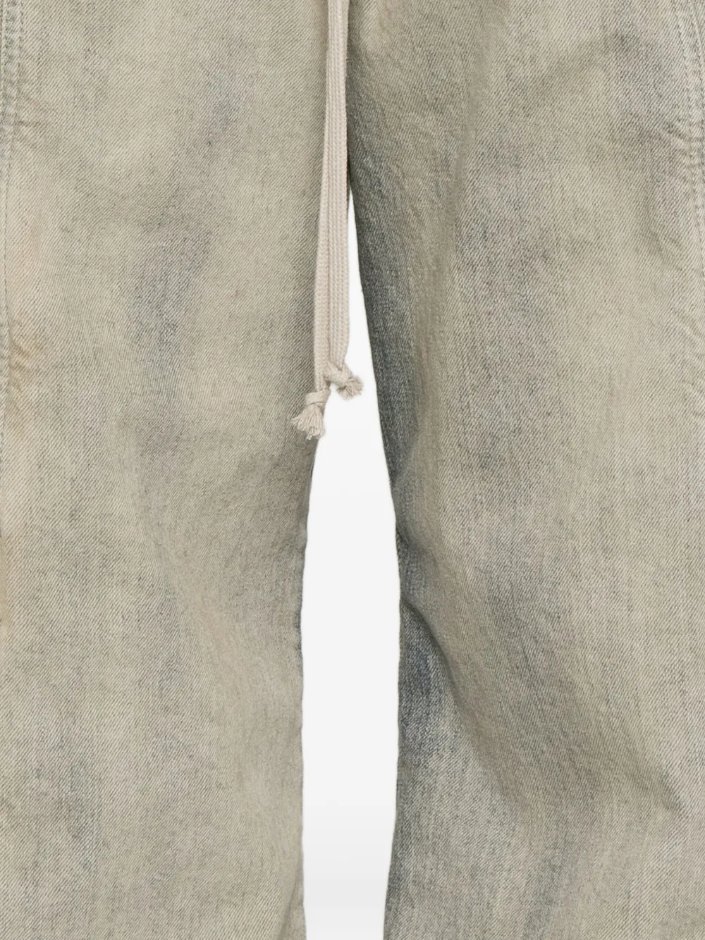 Rick Owens DRKSHDW Jeans met cargo zak en trekkoord Beige