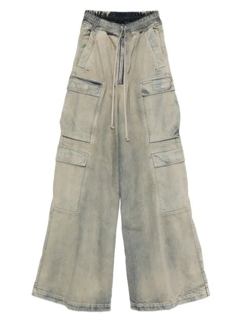 Rick Owens DRKSHDW cargo-pocket drawstring jeans