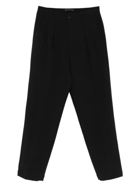 Low Brand pleated straight-leg trousers