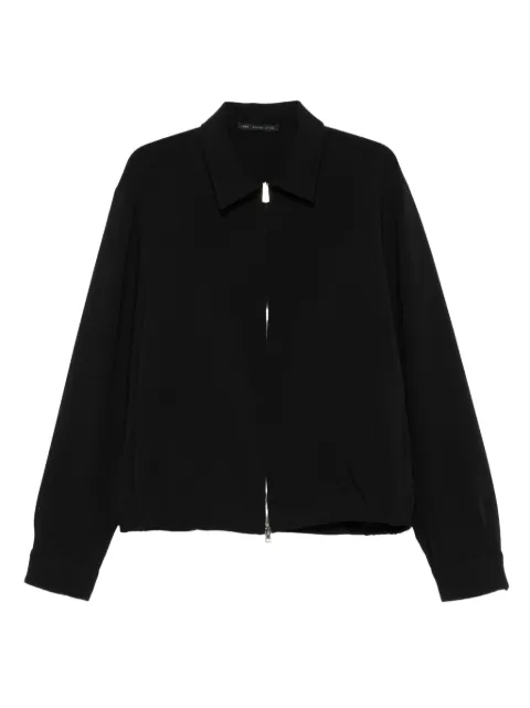 Low Brand zip-front collared shirt jacket