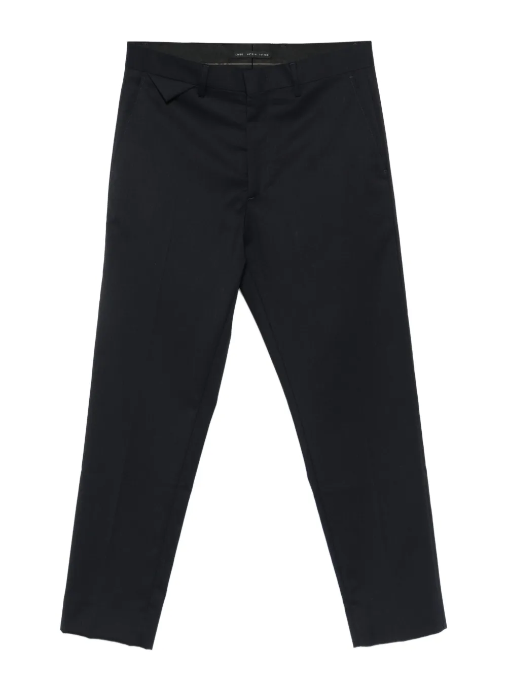Low Brand folded-detail tailored trousers | Blue | Image 1