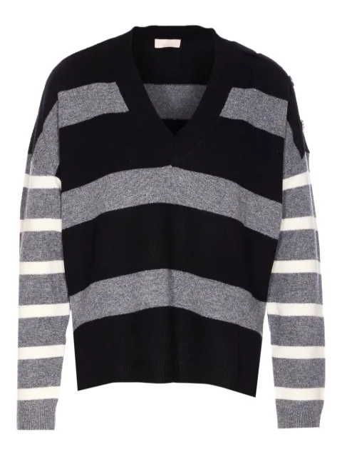 LIU JO striped sweater