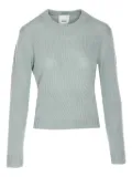 Allude crew-neck cashmere sweater - Blue