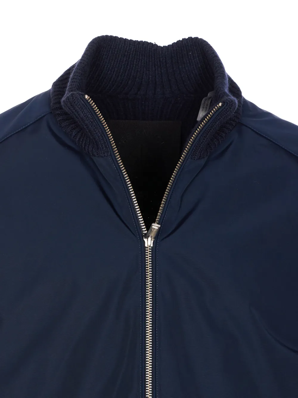 对比拼接飞行员夹克