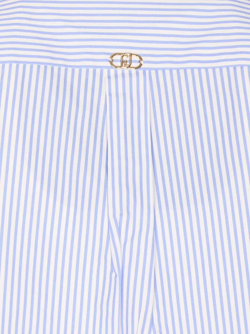 LIU JO Gestreept blouse met knoopsluiting Blauw