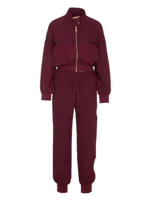 TWINSET embroidered-logo track suit 