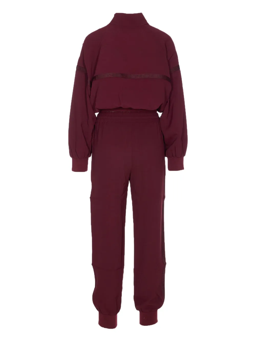 TWINSET embroidered-logo track suit - Rood