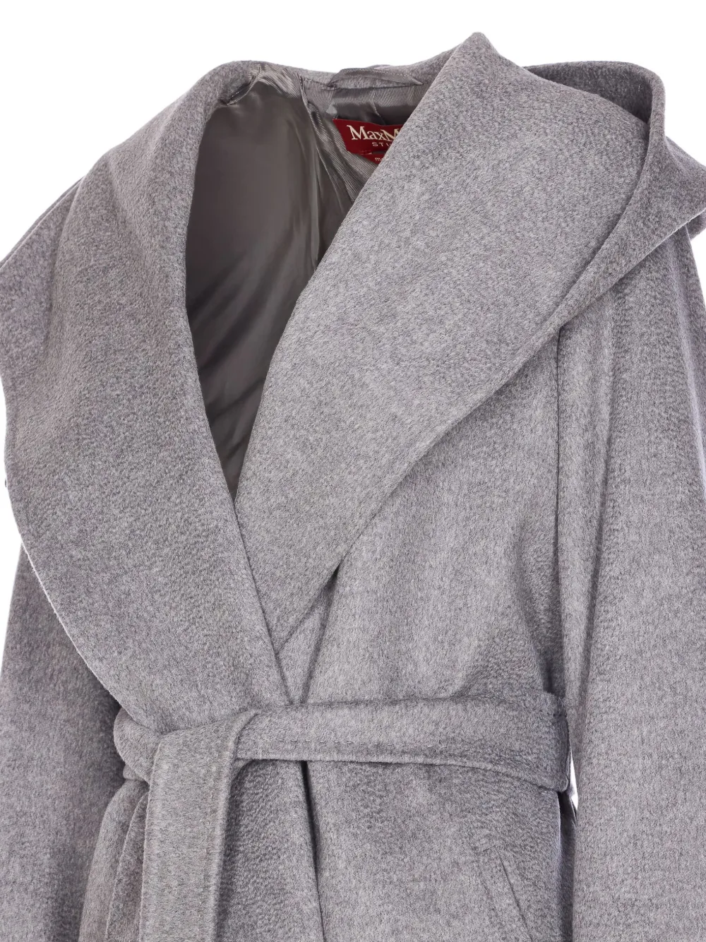 Max Mara Jas met ceintuur Grijs