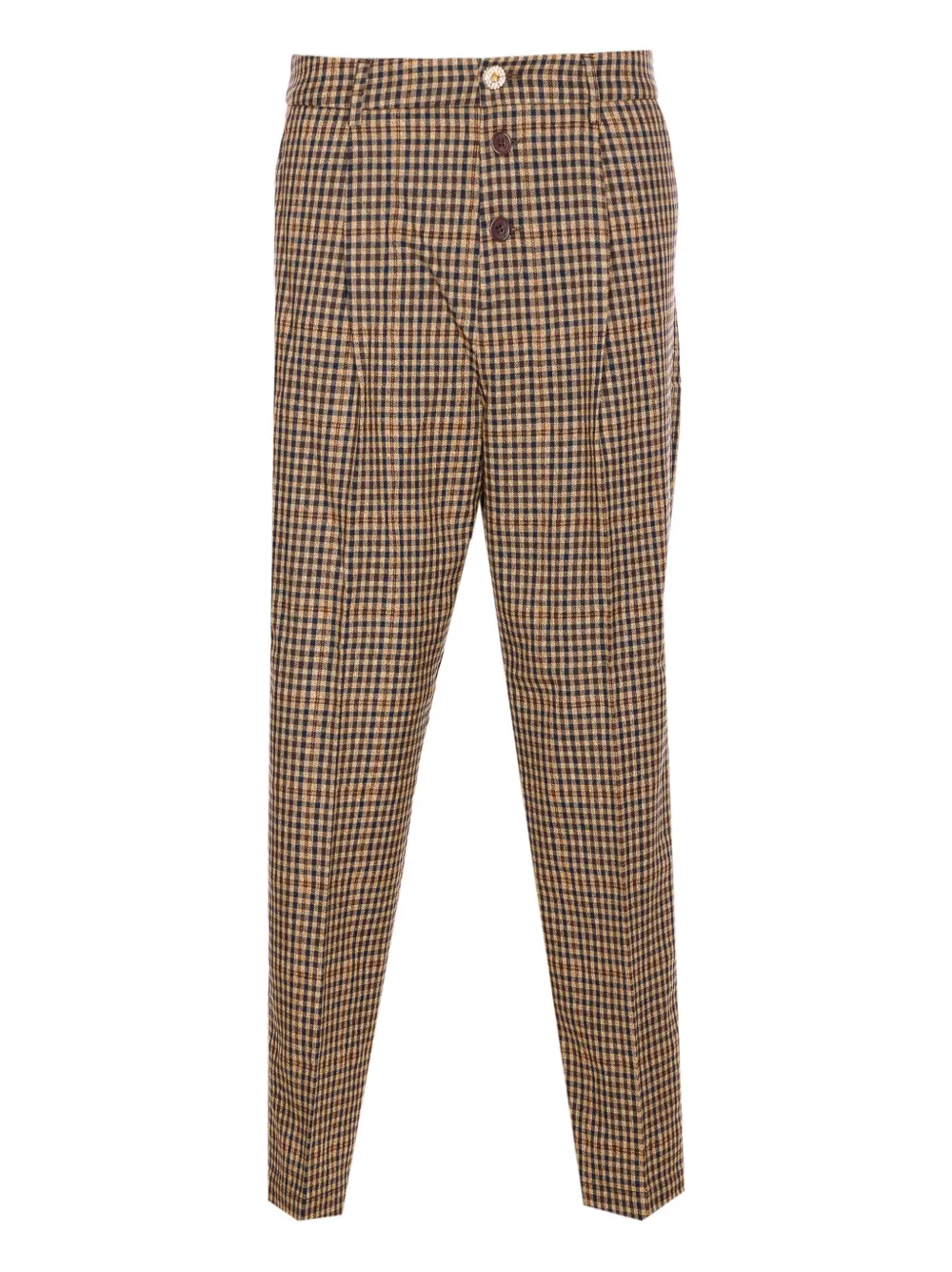 LIU JO chequered trousers | Brown | Image 1