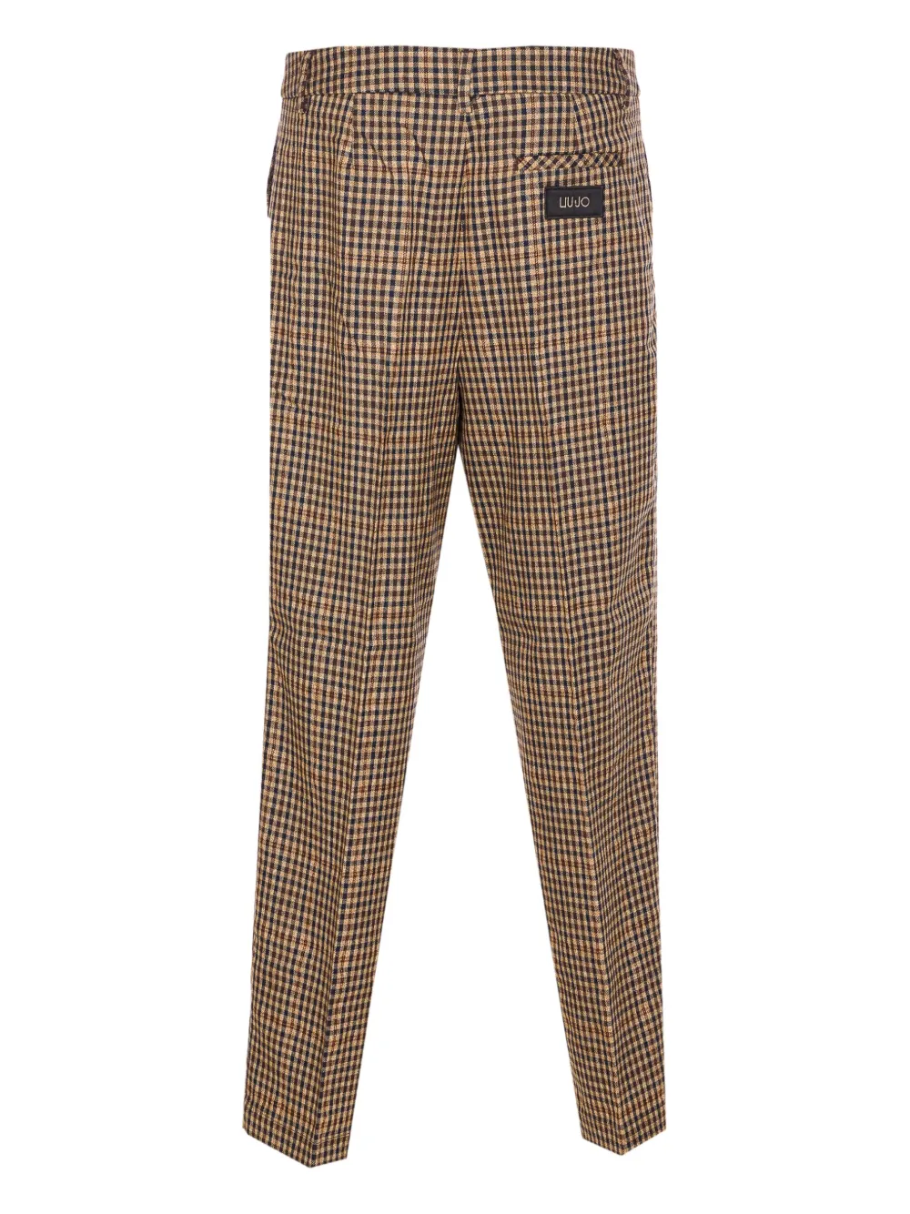 LIU JO Geruite broek - Bruin
