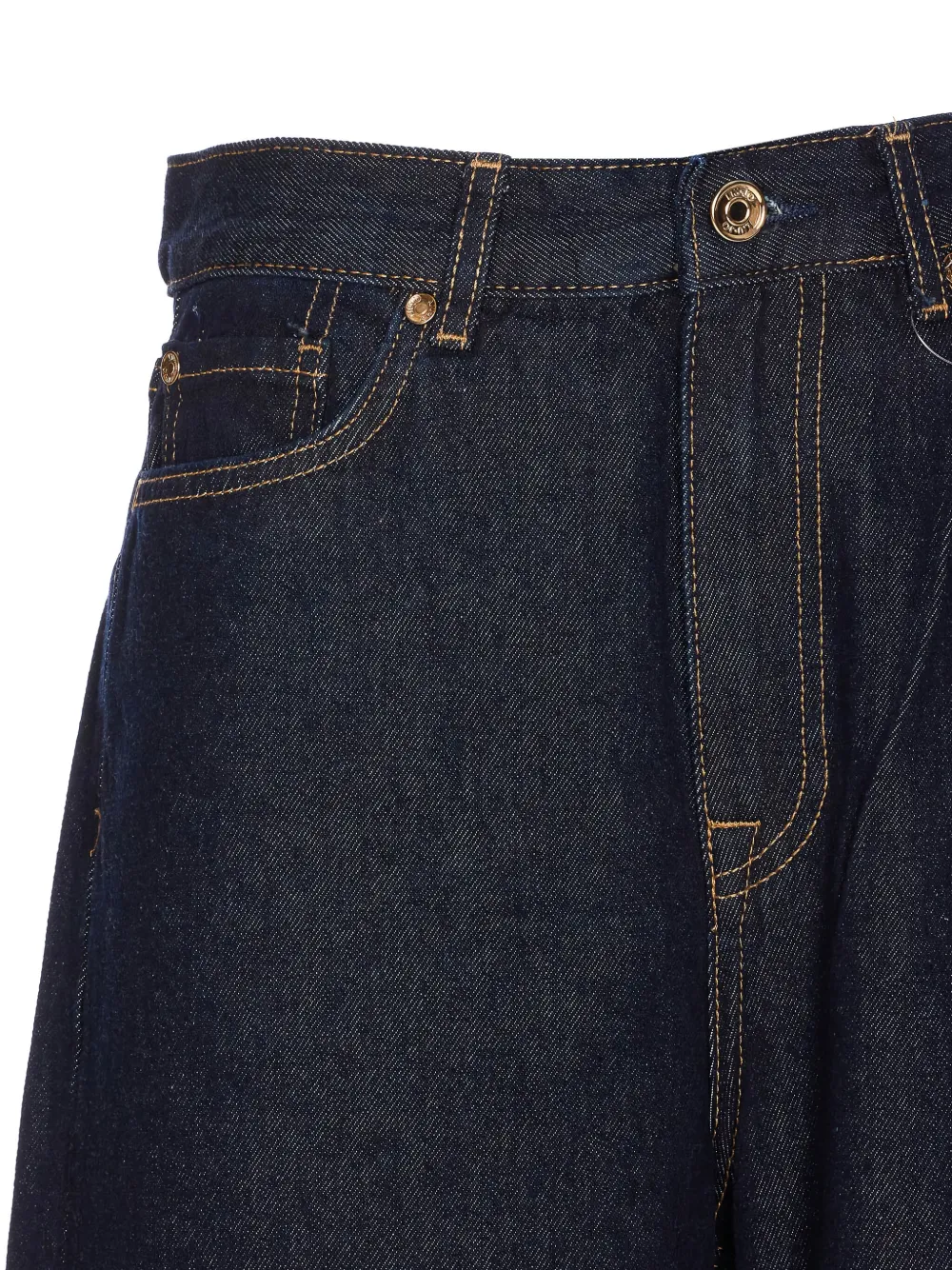Liu •jo Regular Fit Denim Jeans With Contrast Stitching In Blue