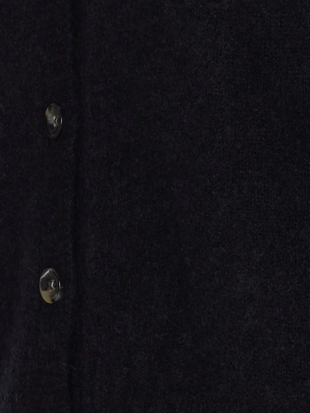 Roberto Collina Vest met V-hals Zwart