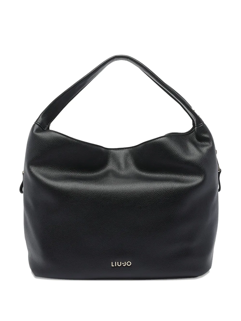 LIU JO large logo-plaque tote bag | Black | Image 1