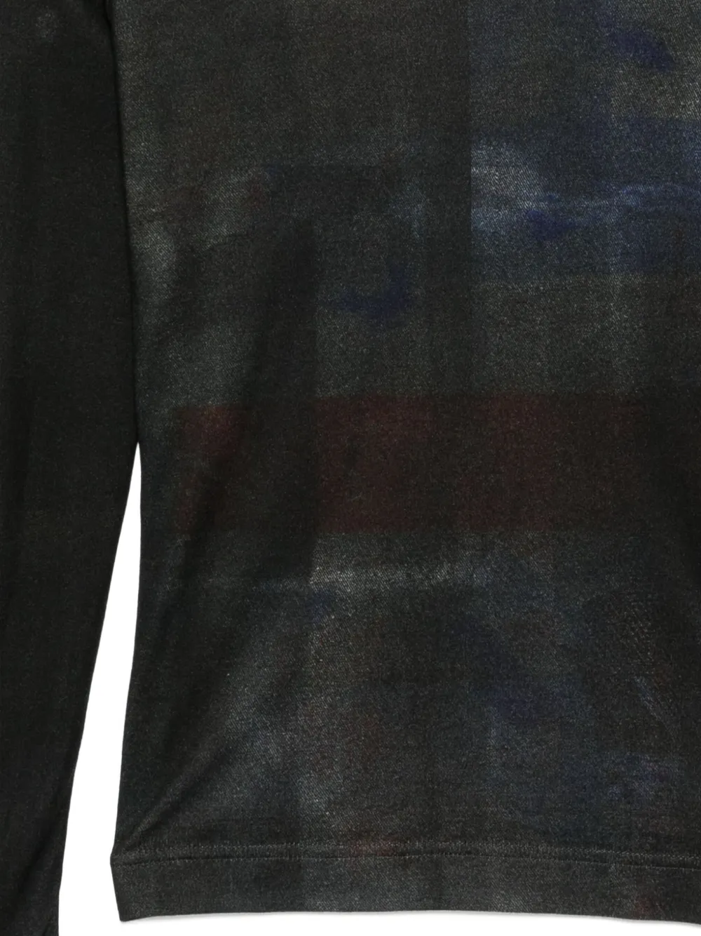 Y's T-shirt met print Zwart