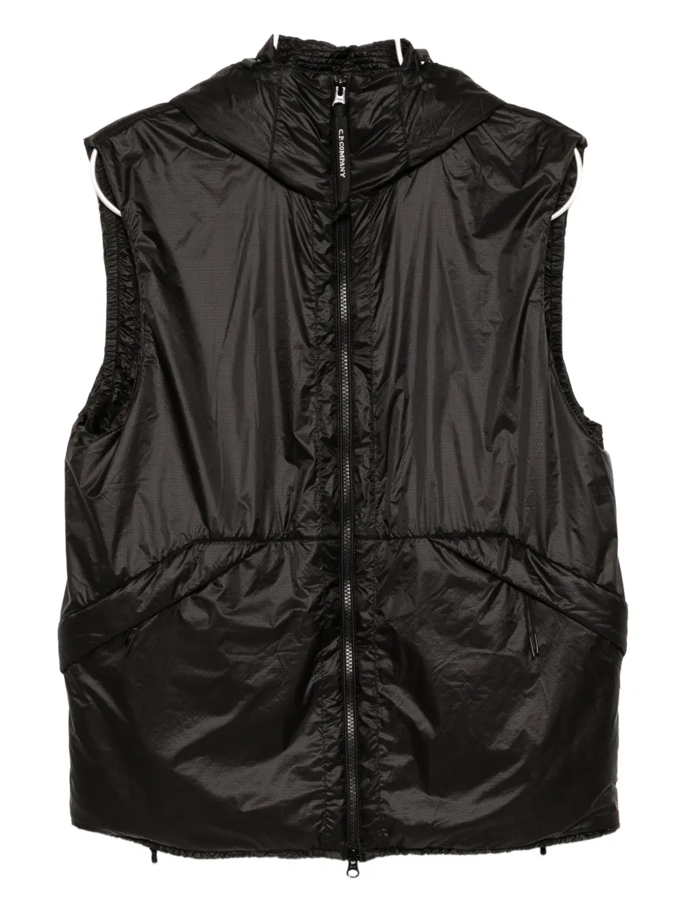 C.p. Company Nada Gilet In Black