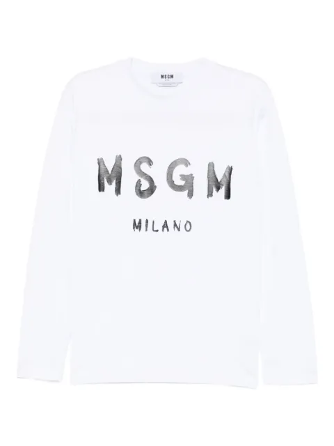MSGM logo-printed T-shirt