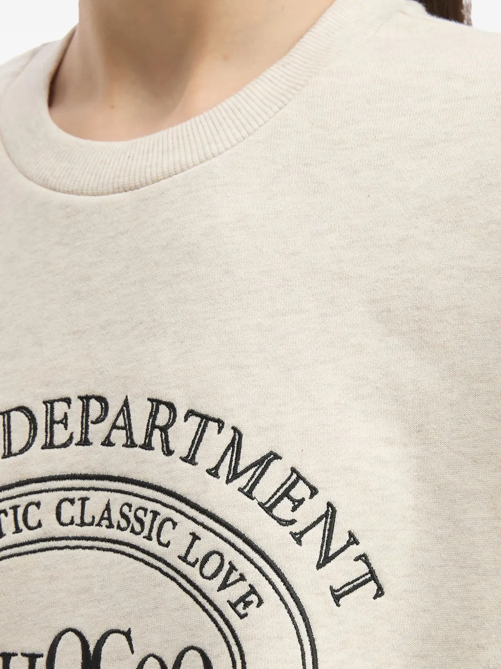 Chocoolate Logo-embellished Sweatshirt In Neutral