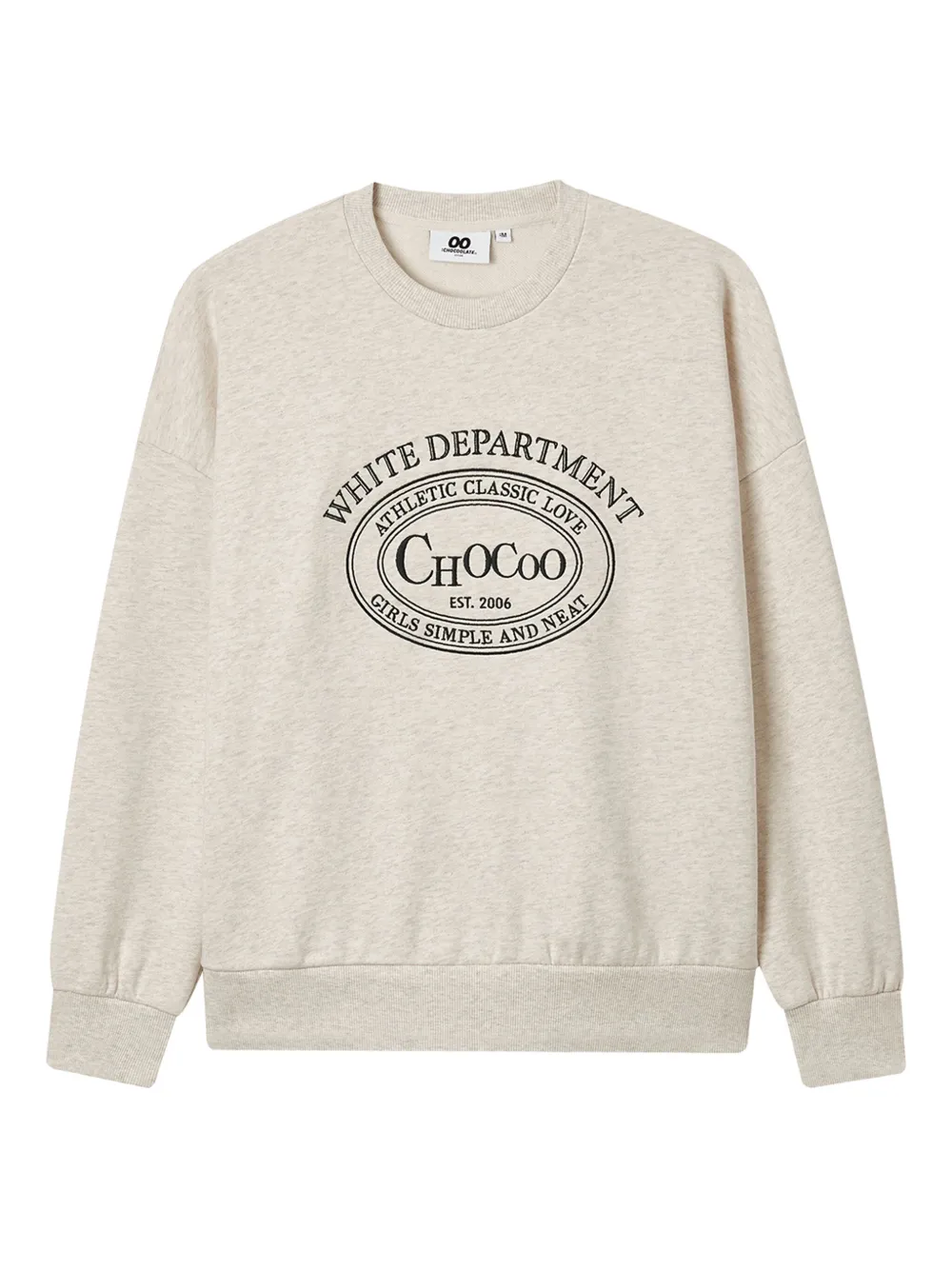 CHOCOOLATE logo-embellished sweatshirt | Grey | Image 1