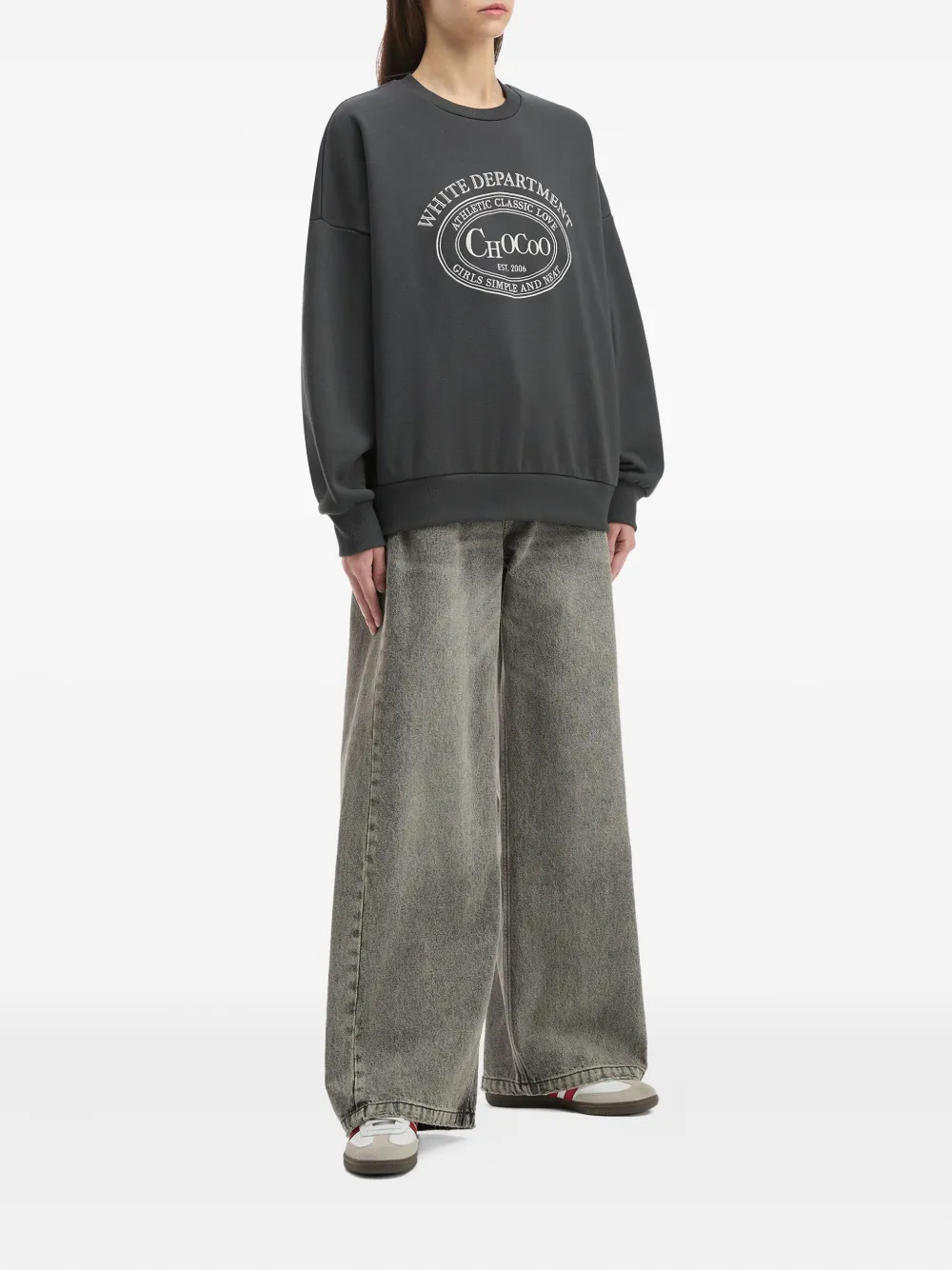 CHOCOOLATE logo-embellished sweatshirt | Sweaters | Image 2
