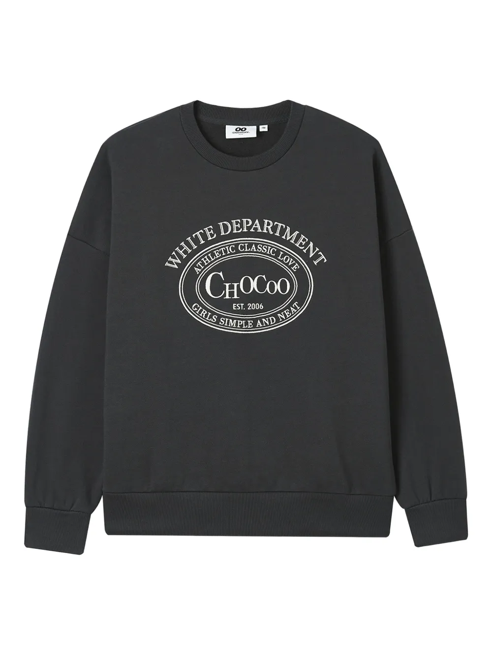 CHOCOOLATE logo-embellished sweatshirt | Grey | Image 1
