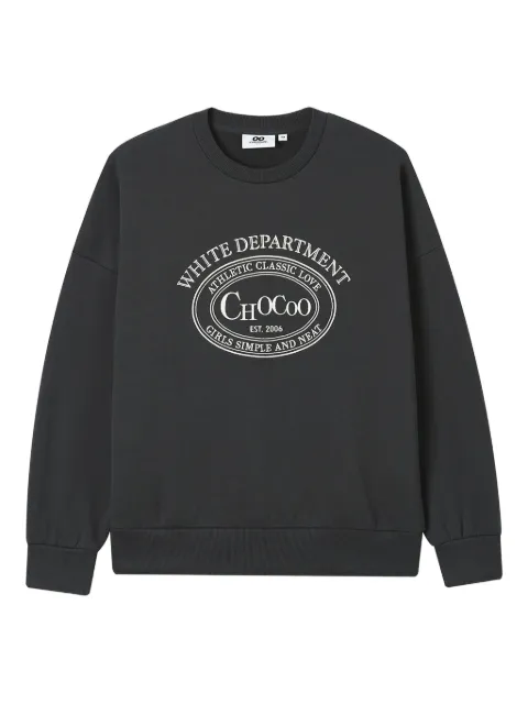 CHOCOOLATE logo-embellished sweatshirt