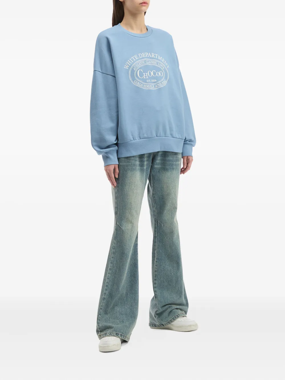 CHOCOOLATE oval-logo sweatshirt | Sweaters | Image 2