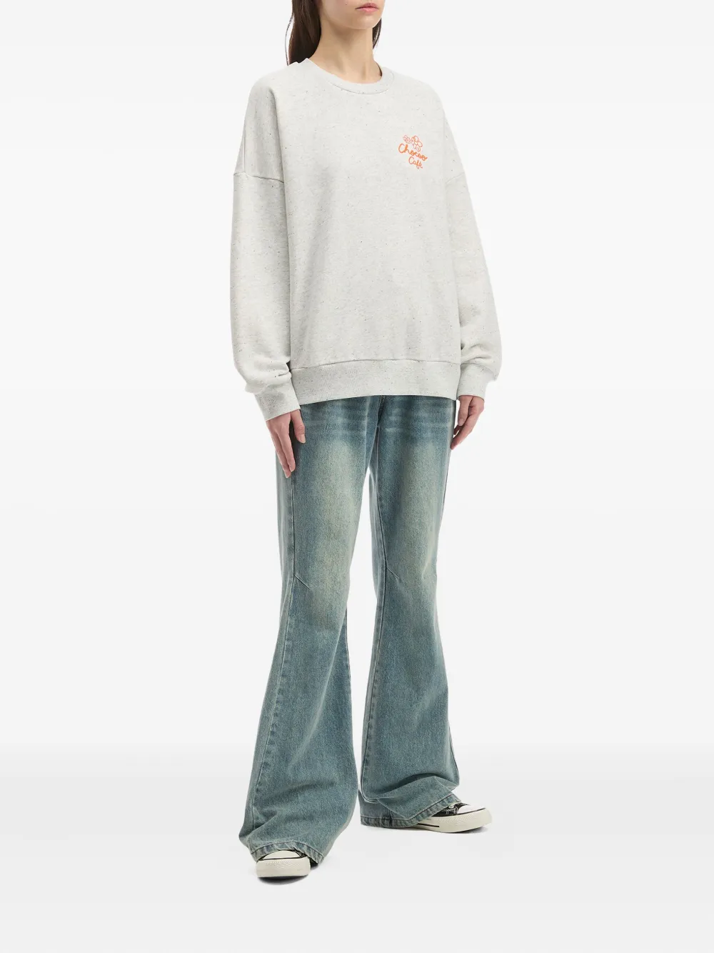 CHOCOOLATE embroidered graphic sweatshirt | Sweaters | Image 2