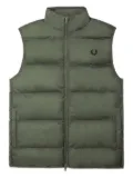 Fred Perry quilted puffer vest - Green