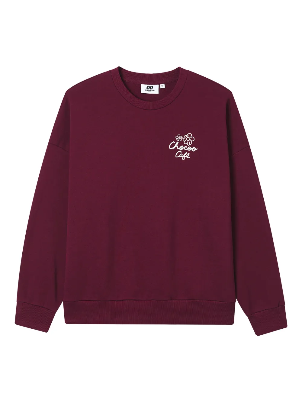 CHOCOOLATE embroidered-logo sweatshirt | Red | Image 1