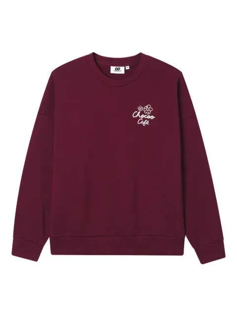 CHOCOOLATE embroidered-logo sweatshirt