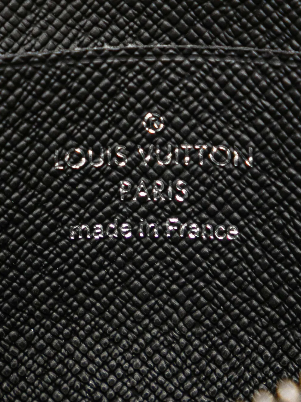 Pre-owned Louis Vuitton 2019 Monogram Eclipse Zippy Purse Coin Pouch In Black
