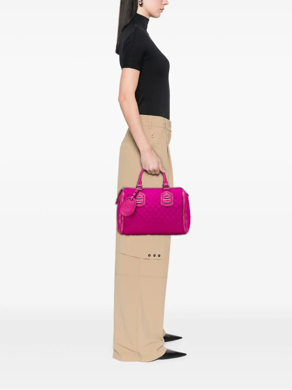 Gucci Pre-Owned 2000-2015 Medium Guccissima Neoprene Techno Tag boston bag | Pre-Owned | Image 2