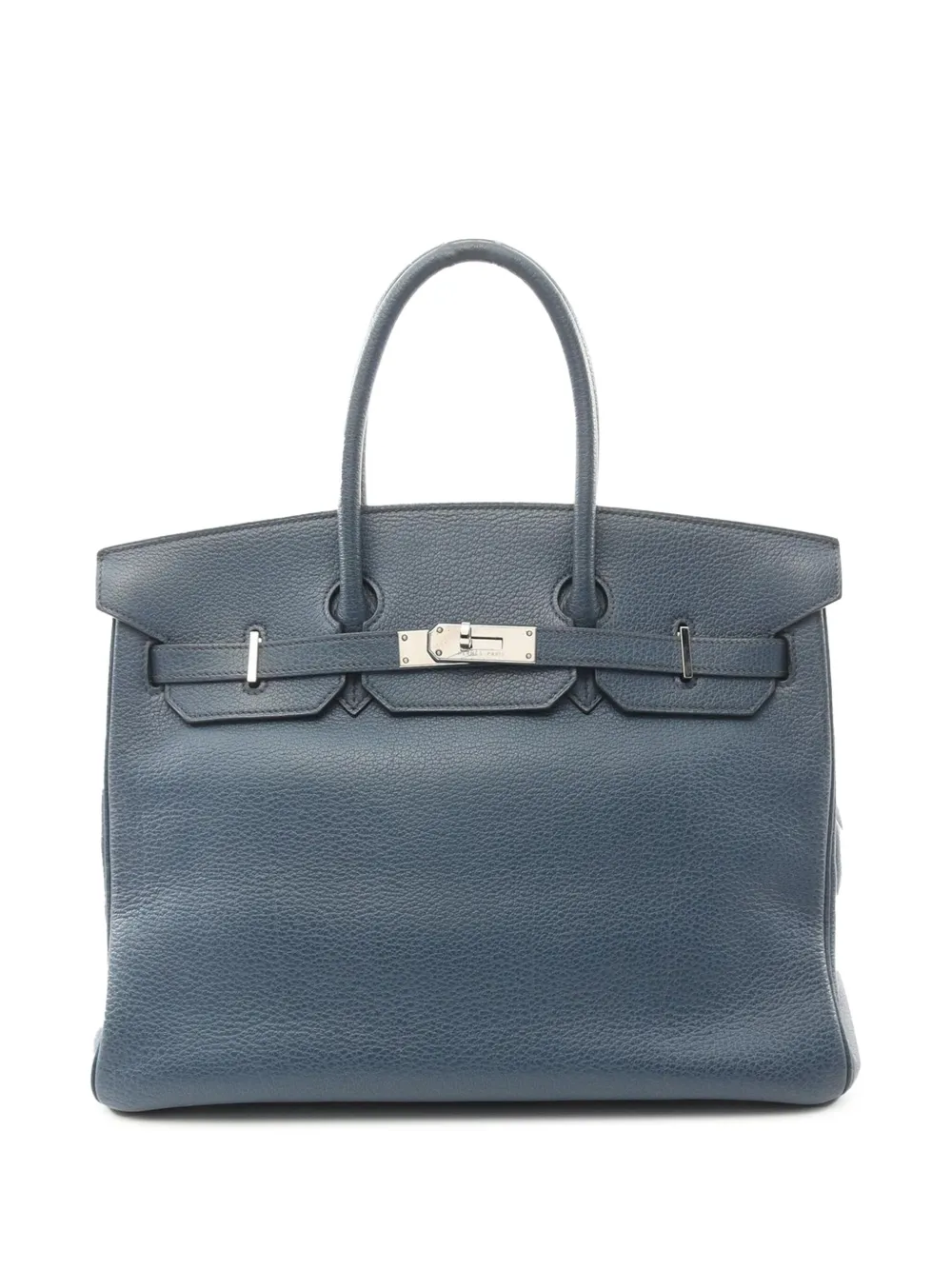 Hermès Pre-Owned 2005 トゴ バーキン ルトゥルネ 35 ハンドバッグ - ブルー Hermès Pre-Owned 2005 トゴ バーキン ルトゥルネ 35 ハンドバッグ - ブルー