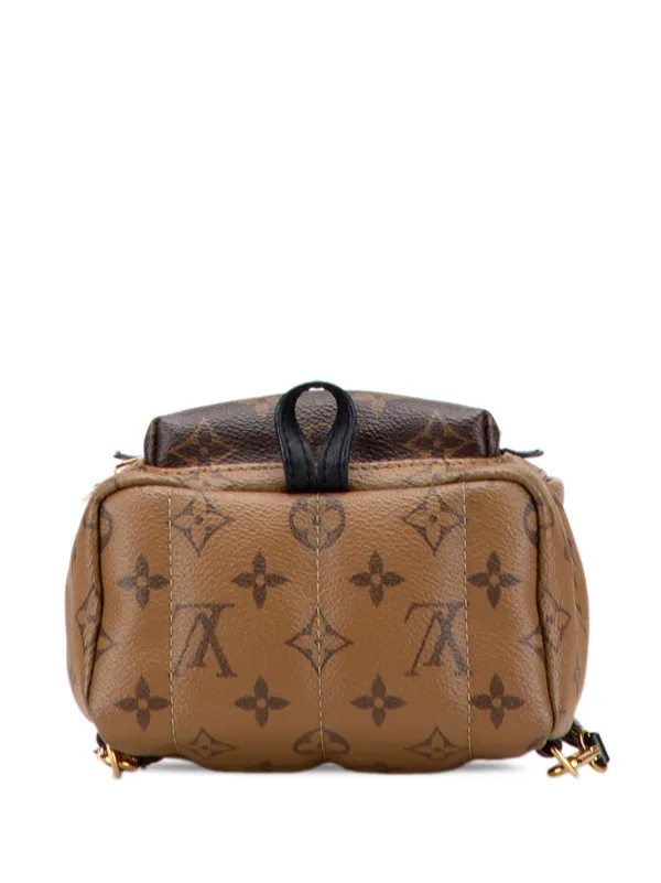 Louis Vuitton Pre-Owned Mochila Monogram Reverse Mini Palm Springs