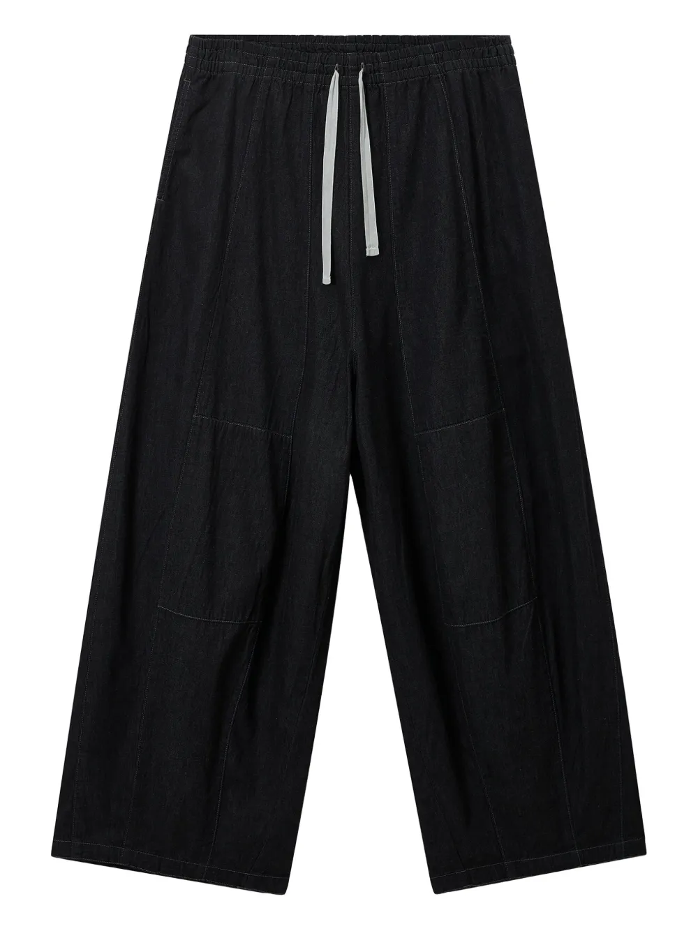 Needles Panelled Drawstring Trousers In Black
