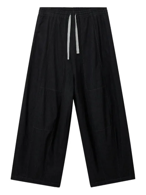 Needles panelled drawstring trousers