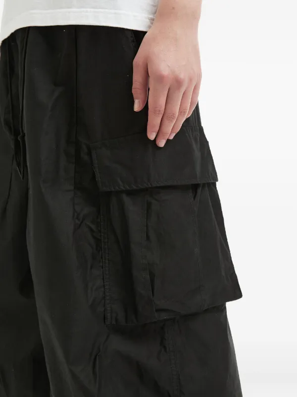 Needles Drawstring Cargo Pants | Black | FARFETCH