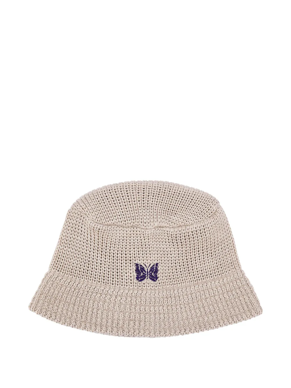 Needles Logo-embroidered Bucket Hat In Gray