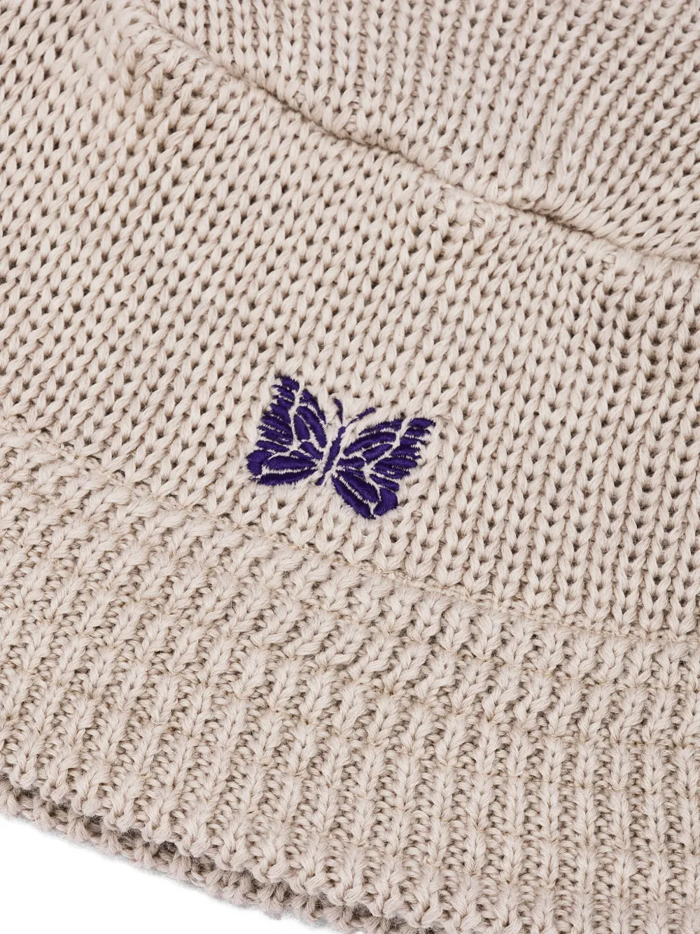 Needles Logo-embroidered Bucket Hat In Gray