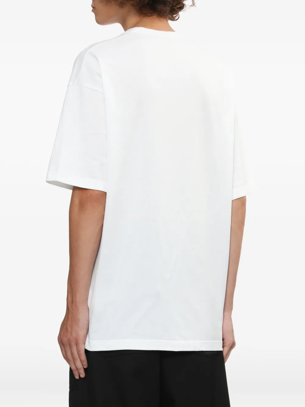 Comme Des Garçons Homme Deux Illustration-print T-shirt In White