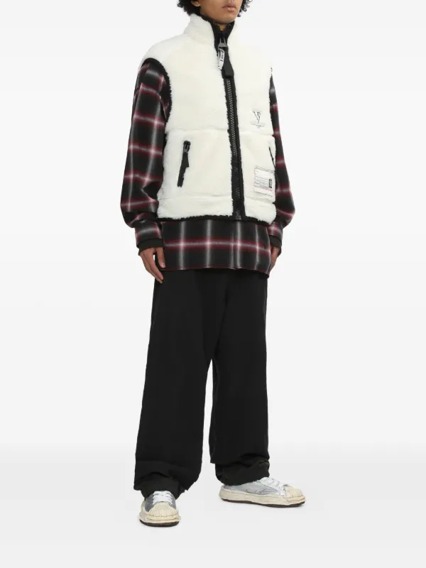 Maison MIHARA YASUHIRO ワイドパンツ | ブラック | FARFETCH JP
