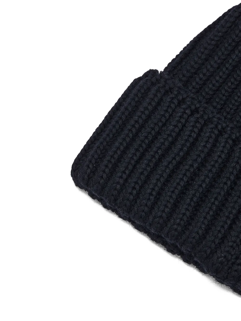 Needles Ribbed Butterfly Beanie In Black