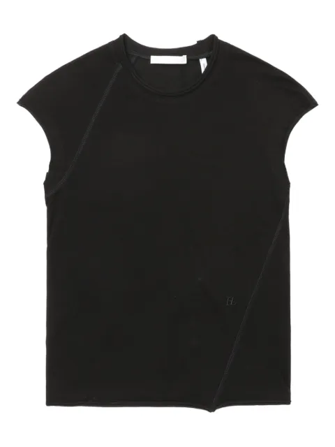 Helmut Lang asymmetrical-seams cotton-blend vest