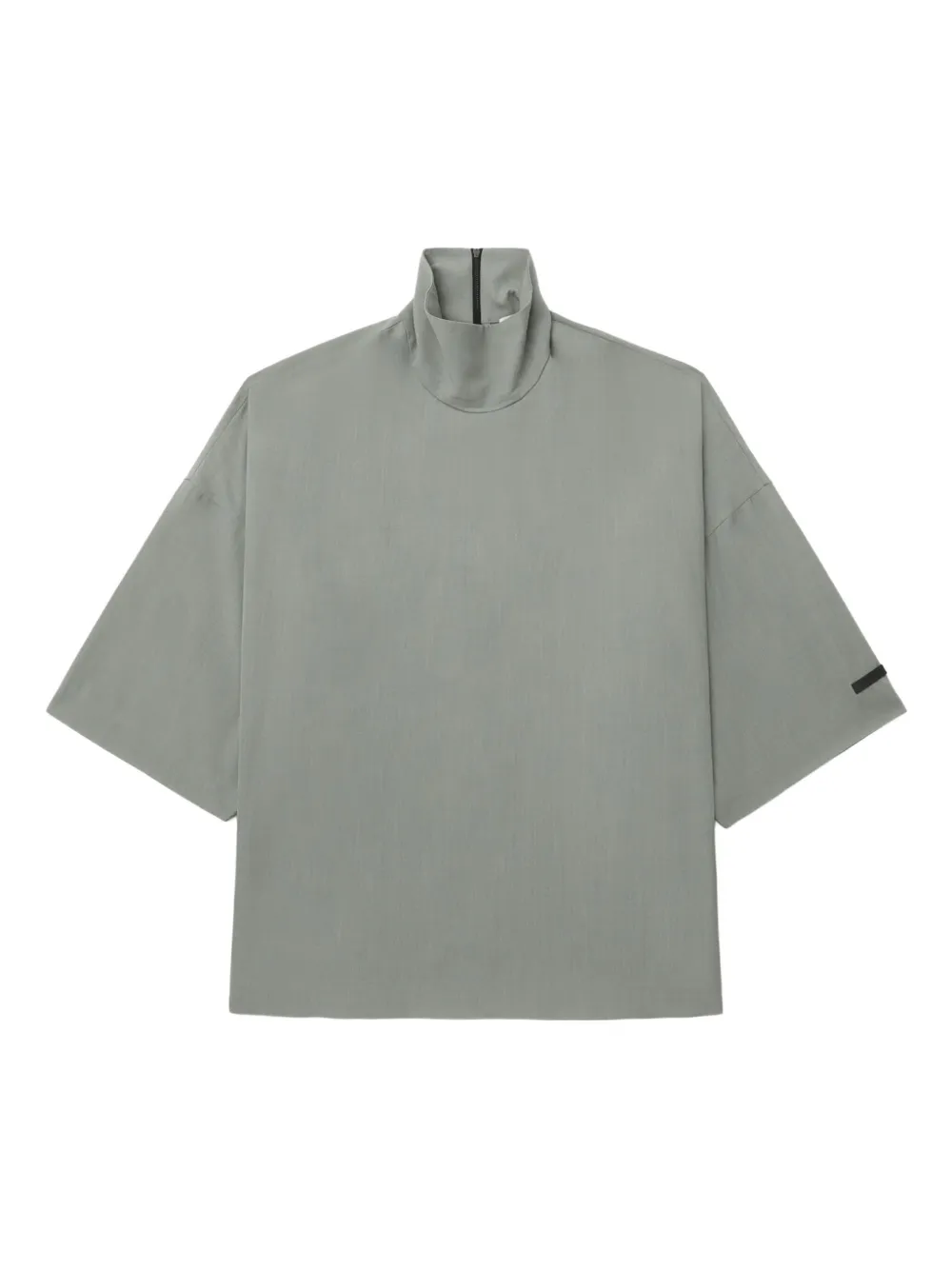 Fear Of God high-neck short-sleeve T-shirt | Grey | Image 1
